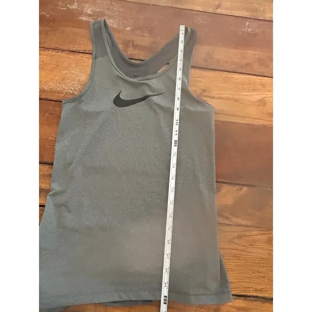 Nike Dri-FIT women's racerback training gray tank Small